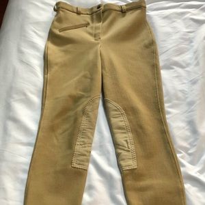 Tuff Rider ribb knee patch riding breeches size 28